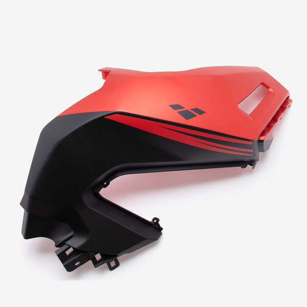 Right Matt Black/Red Fuel Tank Panel for SY125-10-SE-V2