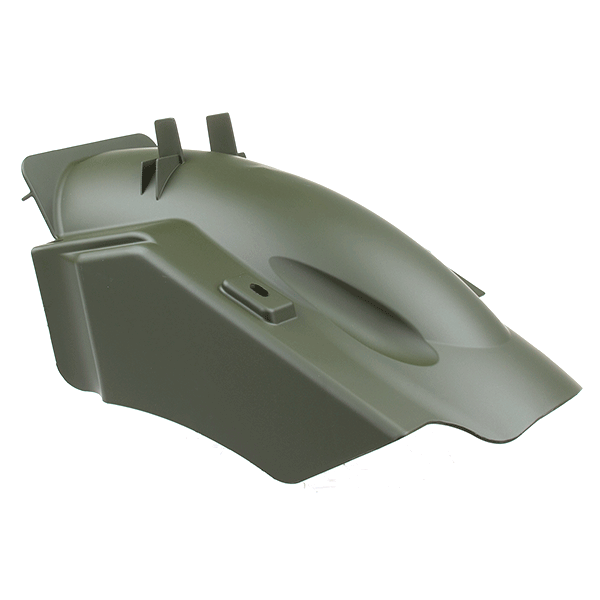 Rear Matt Green Wheel Hugger for UM125-CO
