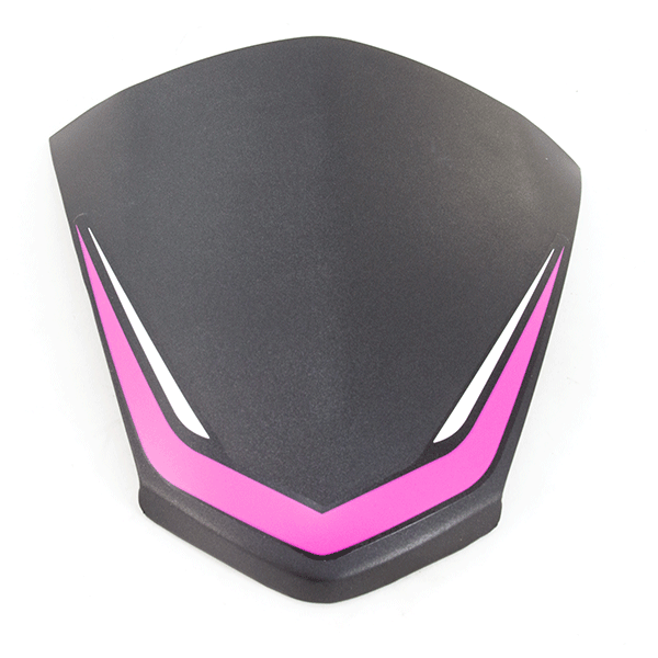 Pink Handlebar Visor for ZN125T-8F