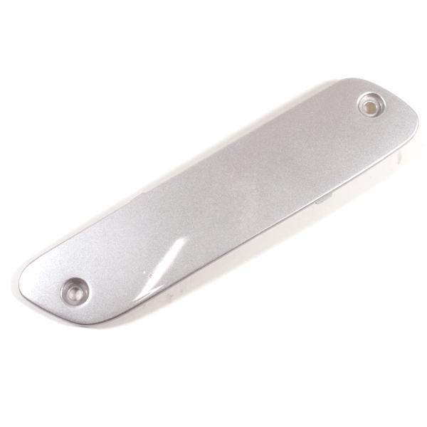 Rear Left Metallic Silver Decorative Cover