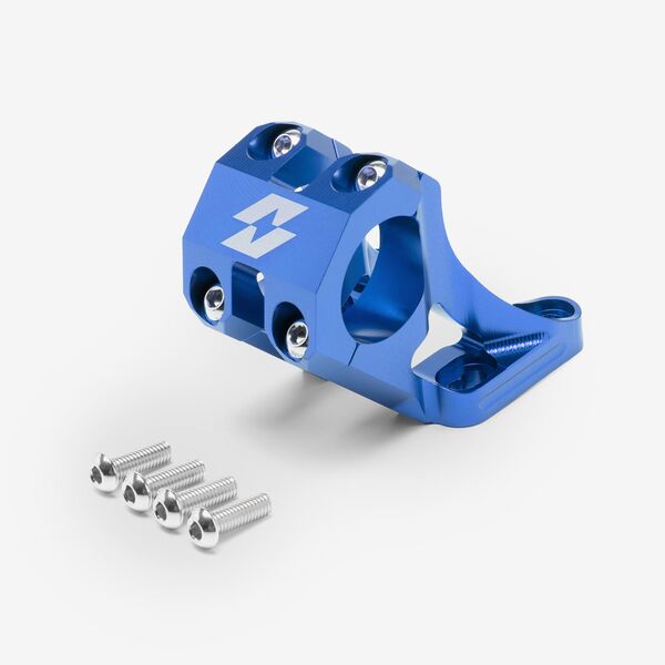 Full-E Charged Handlebar Risers 31.8mm Blue