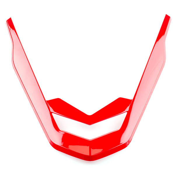 Visor Surround Panel Red for TD125T-15, MITT125GTS