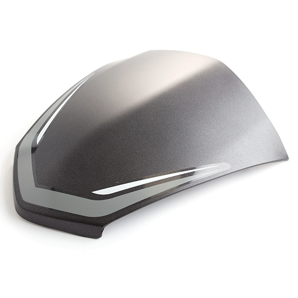 Grey Handlebar Visor for ZN125T-8F, RXL125