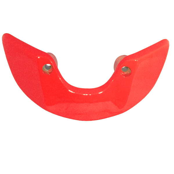 Red Pillion Handle