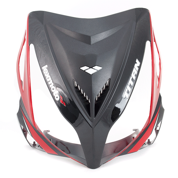 Red Headlight Panel for ZN125T-8F