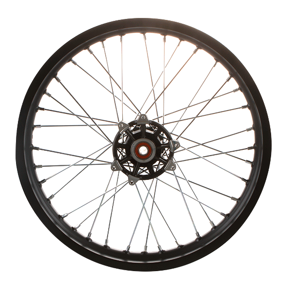 Front Black Wheel 18 x 2.15inch for UM125-SC, UM125-ADV