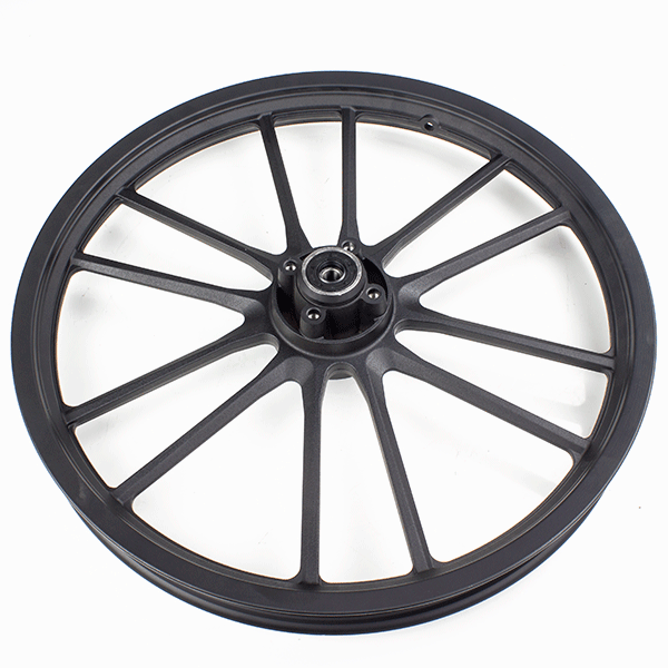 Front Black Multi-Spoke Wheel 18 x 1.60inch (Disc Brake) for SK125-8