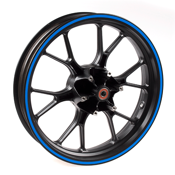 Rear Black/Blue Wheel 17 x 3.50inch for UM125-ADV, UM125-CL