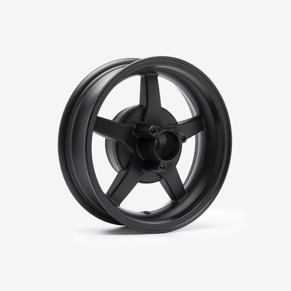 Rear Matt Black Wheel 12 x 3.50inch for WY125T-74, WY125T-74R, WY125T-74R-E4