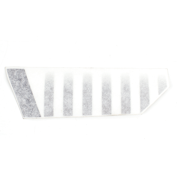 Front Left White Suspension Sticker for XFLM125GY-2B