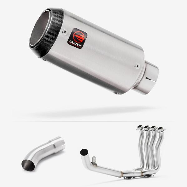 Lextek Stainless Steel CP1 Full Exhaust System 150mm for Suzuki GSX-S 1000 (21-24)