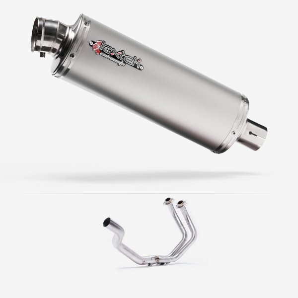 Lextek Stainless Steel OP1 Full Exhaust System for Yamaha  YZF-R7 (21-24) Pillion Mount