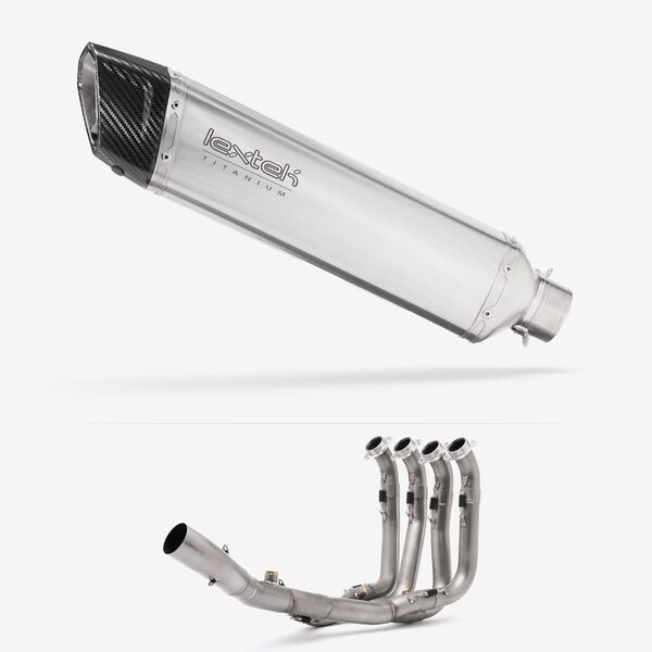 Lextek Titanium ST8 400mm Exhaust System for BMW S1000 RR 2015-2018
