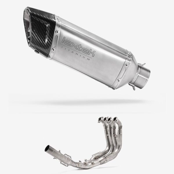 Lextek Titanium ST5 250mm Exhaust System for BMW M1000R 2023-2024