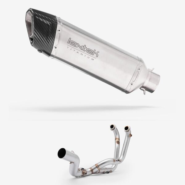 Lextek Titanium ST3 300mm Exhaust System for Aprilia RS660 2021-2023