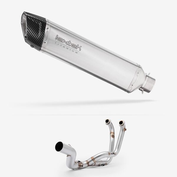 Lextek Titanium ST8 400mm Exhaust System for Aprilia RS660 2021-2023