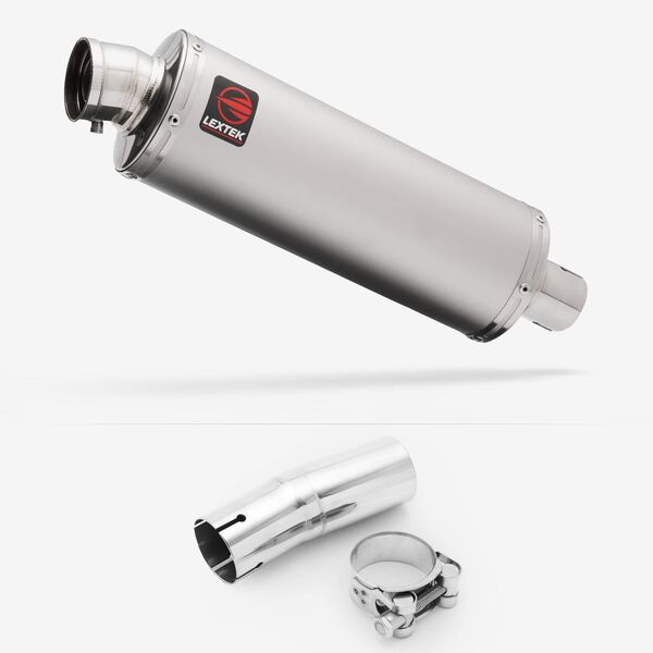 Lextek Matt Stainless Steel OP1 350mm for Triumph Tiger 900 Gt Pro 2020-2026