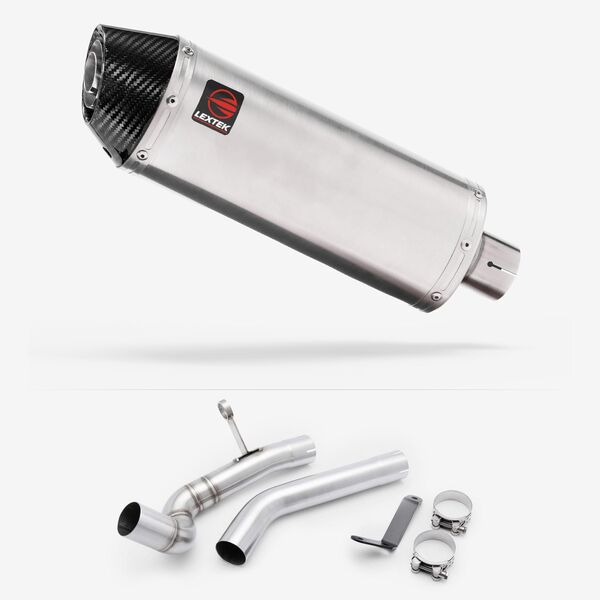 Lextek Stainless Steel RP2 300mm with Link Pipe for BMW F 750 GS 2018-2024