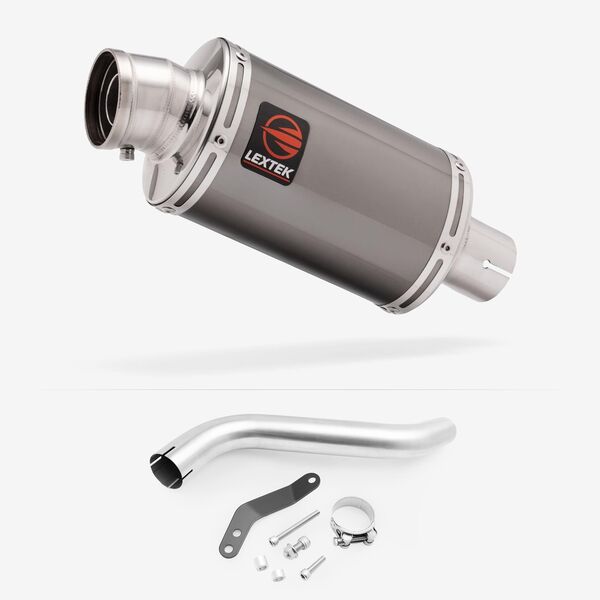 Lextek Dark Tint Stainless Steel OP15 200mm for Honda XL 750 Transalp 2023-2026