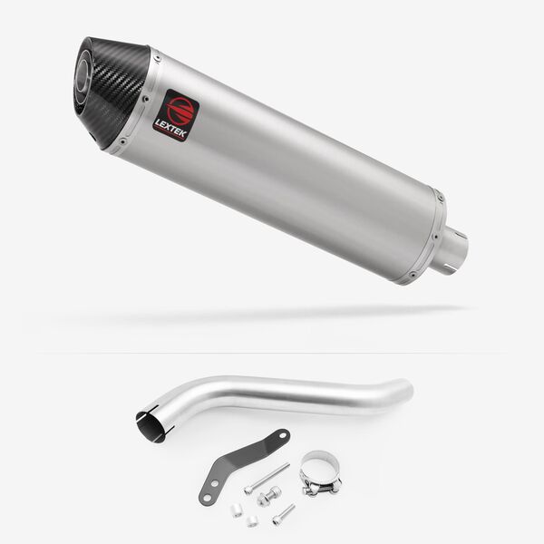 Lextek Matt Stainless Steel RP1GL 400mm for Honda XL 750 Transalp 2023-2026