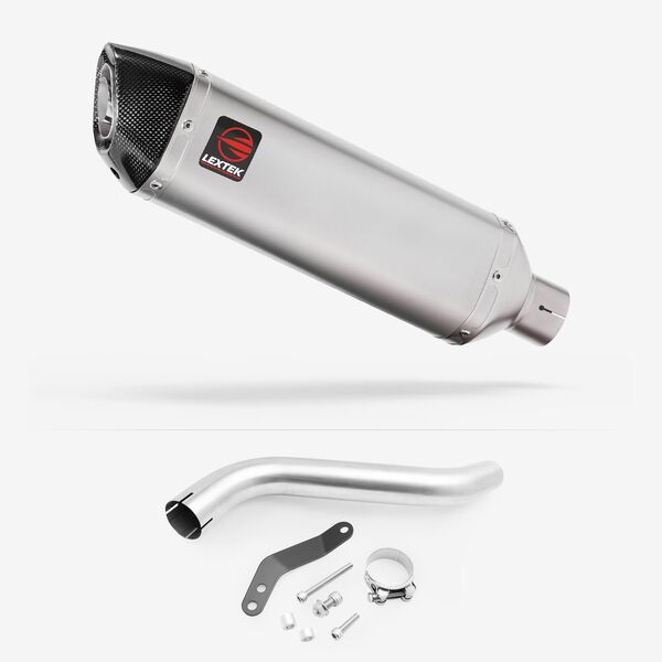 Lextek Matt Stainless Steel VP1 300mm for Honda XL 750 Transalp 2023-2026