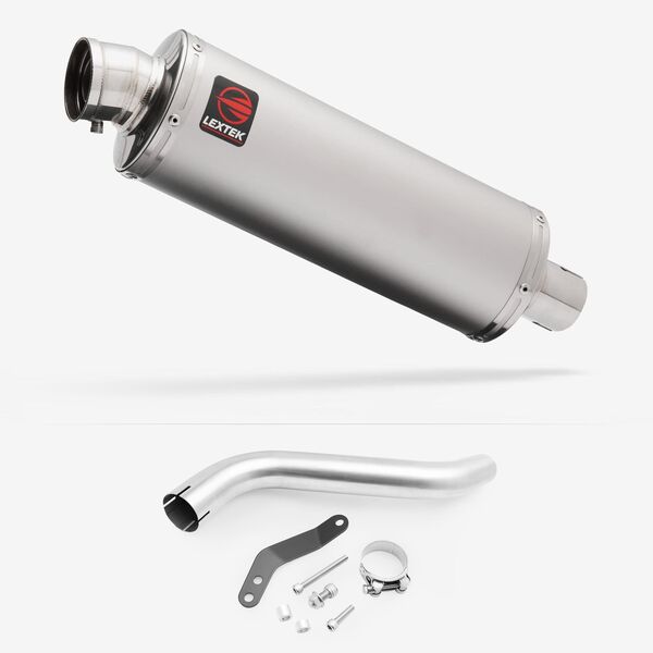 Lextek Matt Stainless Steel OP1 350mm for Honda XL 750 Transalp 2023-2026