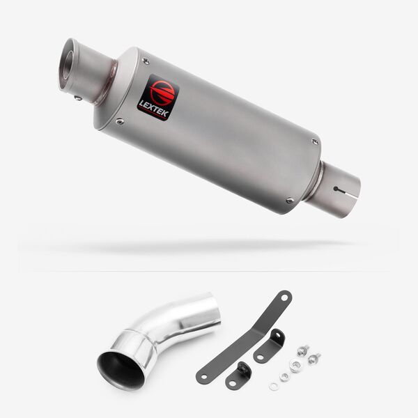 Lextek Matt Stainless Steel GP1 240mm for Triumph Speed Triple 1200 2021-2024
