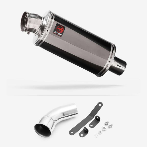 Lextek Dark Tint Stainless Steel OP16 250mm for Triumph Speed Triple 1200 2021-2024