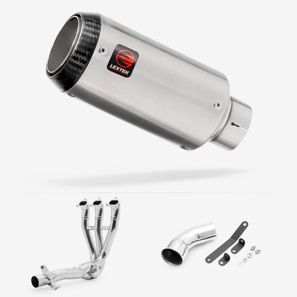 Lextek Stainless Steel CP1 150mm Full system for Triumph Speed Triple 1200 2021-2024