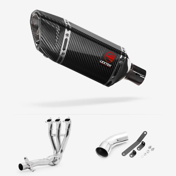 Lextek Carbon Fibre SP11C 200mm Full system for Triumph Speed Triple 1200 2021-2024