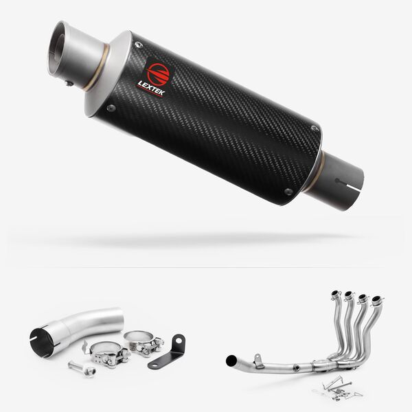 Lextek Carbon Fibre GP8C 240mm Full system for Suzuki GSX-S 1000 GT/GX 2021-2026