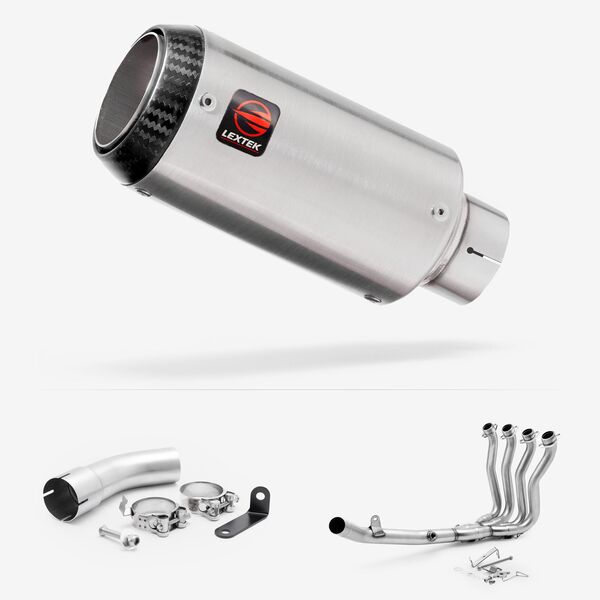 Lextek Stainless Steel CP1 150mm Full system for Suzuki GSX-S 1000 GT/GX 2021-2026