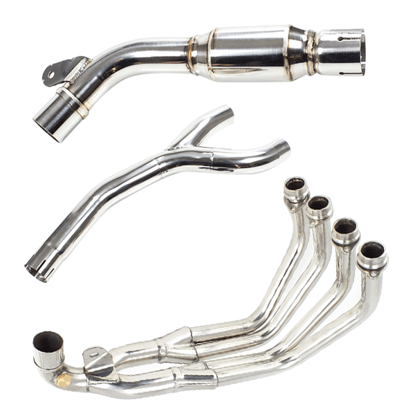 Lextek Stainless Steel Exhaust Header for Yamaha FZ6 (07-10)