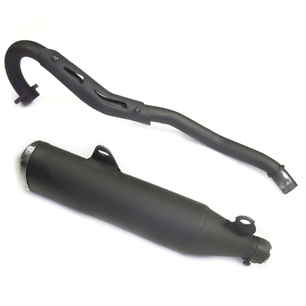 Black Exhaust System for XF125GY-2B T1