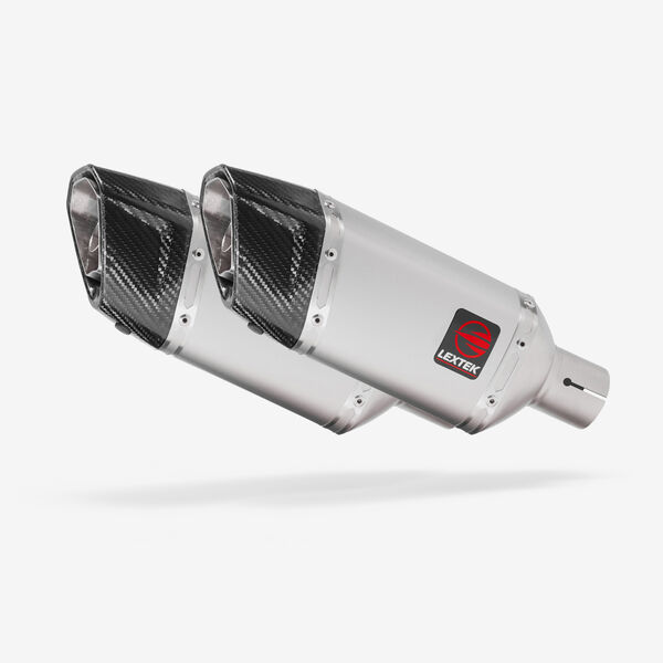 Lextek Matt Stainless Steel SP5 200mm Exhaust System