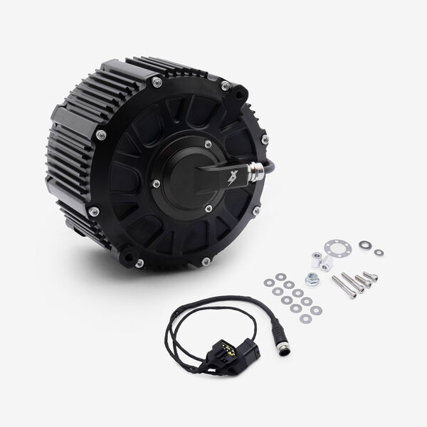 EBMX XLB-60 Core Motor with V2 X-9000 Harness Black for E-Ride Pro SS