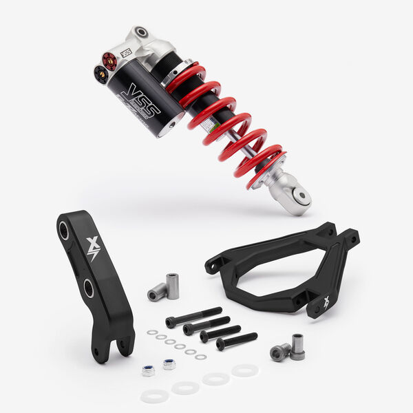 EBMX YSS Rear Shock with V2 Upgraded Linkage and Triangle Black for Light Bee