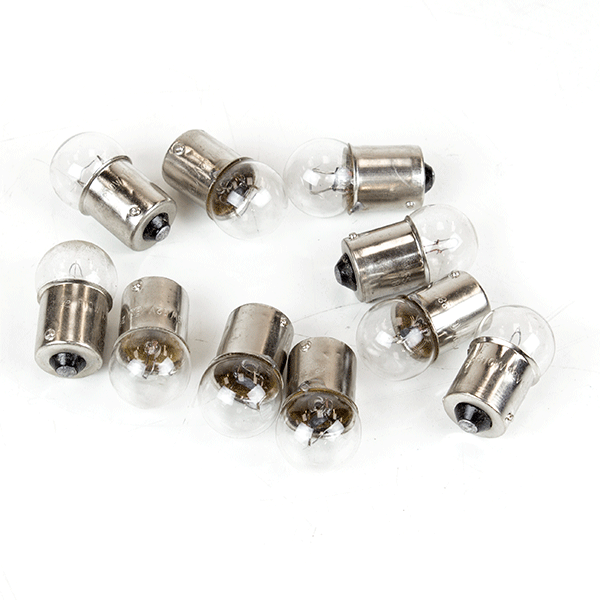 10 PCS Clear Sidelight/Indicator Bulb R10