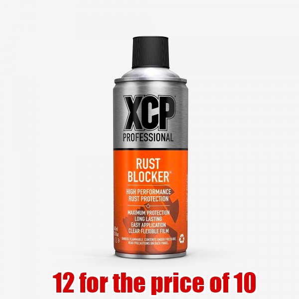 XCP MULTIBUY Rust Blocker Aerosol 400ml (12 for the price of 10)