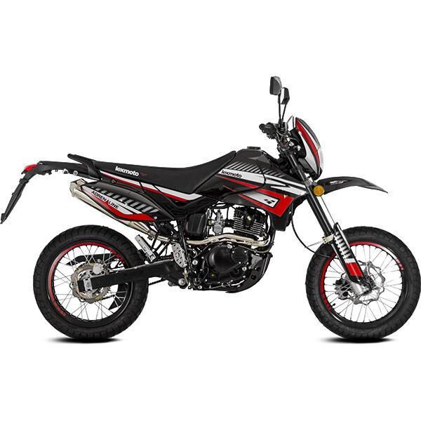 Lexmoto Adrenaline (XFLM125GY-2B-E4) Black/Red Sticker Pack